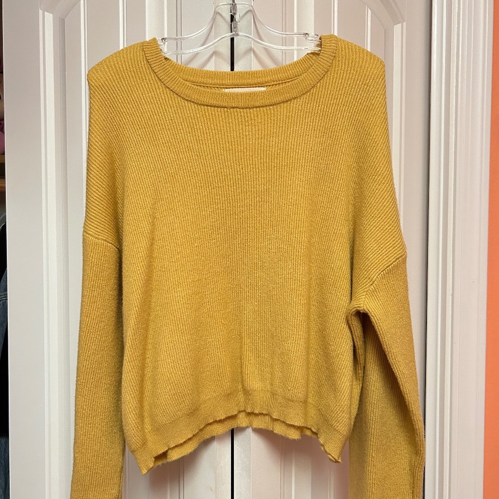 PacSun - LA Hearts - Warm Yellow Knit Sweater